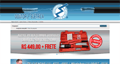 Desktop Screenshot of doutoreletrica.com.br